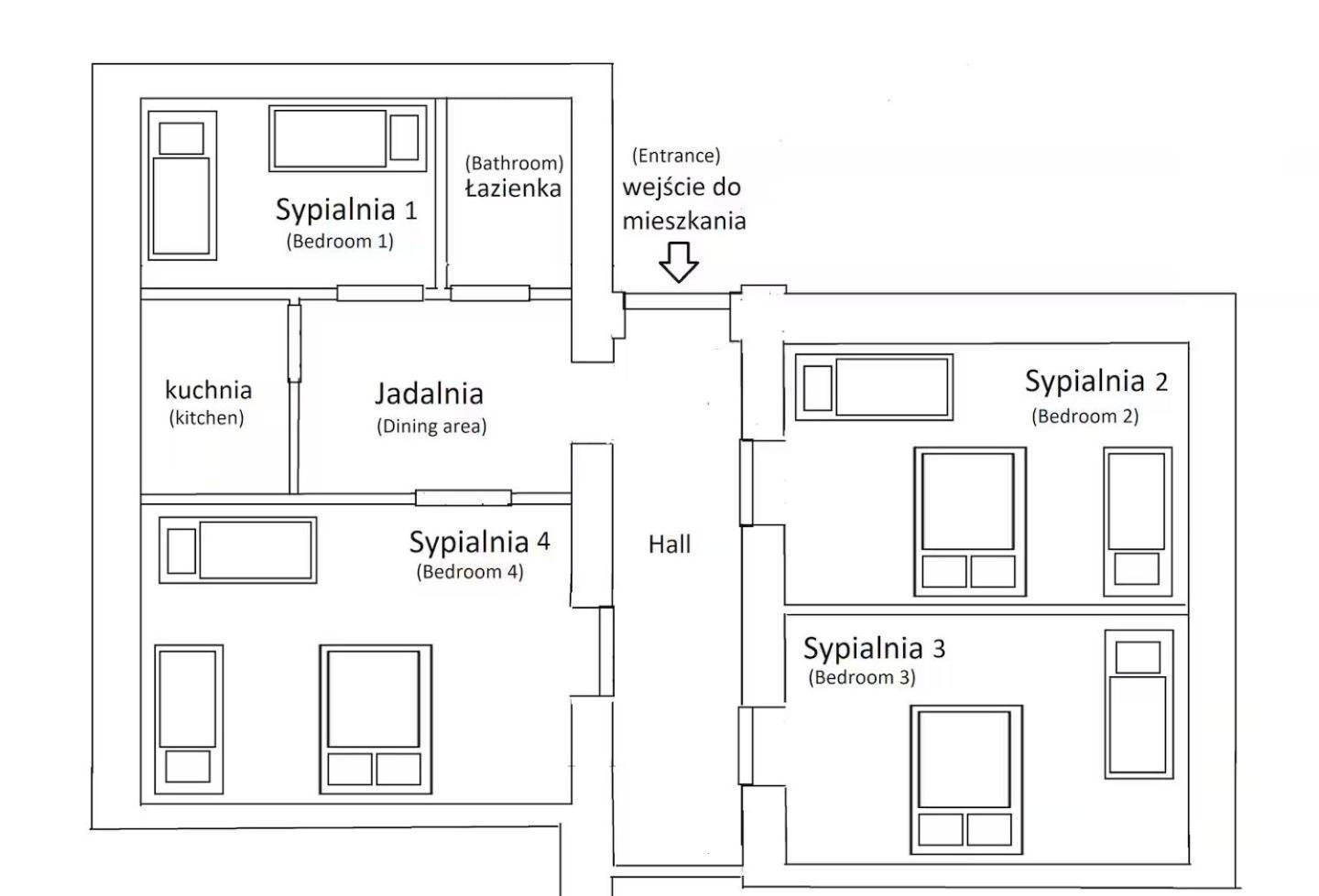 Master Corner Apartment Cracovia Esterno foto